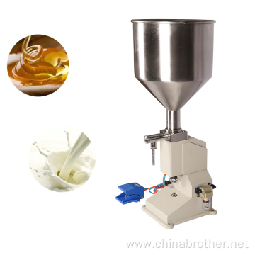 Paste Cream Liquid pneumatic Drink Mini Packing Machine